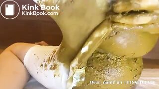 Huge pantypoop and smear