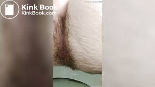 FTM Amateur Makes Juicy Bubbles With Hairy Asshole