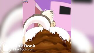 furry fart and poop
