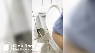 Girl Toilet Fart 2