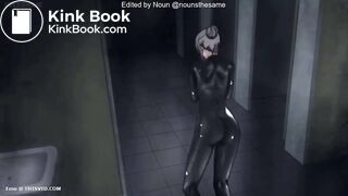 Anime girl farting - video 5