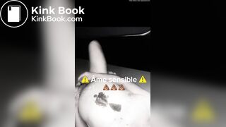 French domina shit on slave