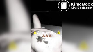 French domina shit on slave