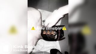 French domina shit on slave