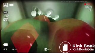 Girl pooping - video 701