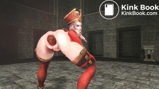 Girl pooping - video 674