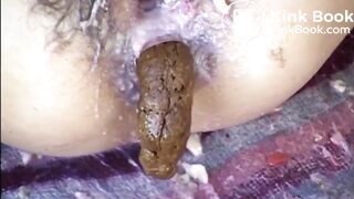 Vomit covered loose cunt shits