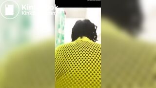 Jamaican ghetto girl pooping