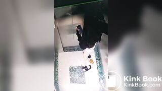 poop in elevator