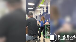 Girl shits herself to get out of work