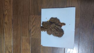 Japanese girl had a loads of diarrhea