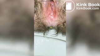 Pushing Out A Thick Turd