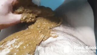 Shits on dick