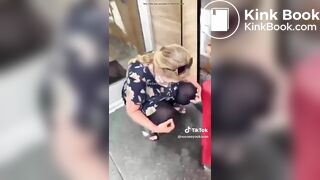 Bitch karen piss and shit by mcdonalds Uncensored