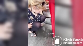 Bitch karen piss and shit by mcdonalds Uncensored