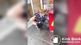 Bitch karen piss and shit by mcdonalds Uncensored