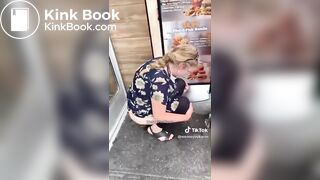 Bitch karen piss and shit by mcdonalds Uncensored