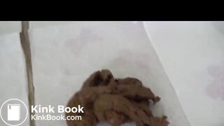 Girl shits and farts