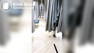 Pee And Poop In Shop Dressing Room