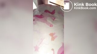 Girlfriend diaper messing :3