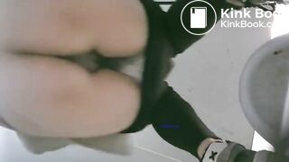 spy camera asian girl pee and shit.video_161