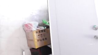 spy camera asian girl pee and shit.video_221