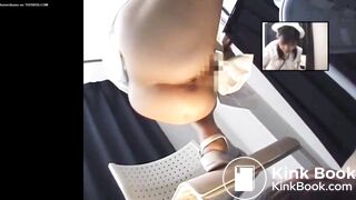 Japanese Mistress Pees and Shits in Slave Mouth