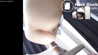 Japanese Mistress Pees and Shits in Slave Mouth