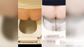 Mom and aunt spy in the bathroom