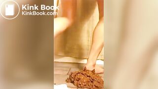 naughty milf unloads a gooey shit load into her panties