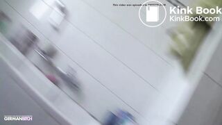 Hot shitting on floor