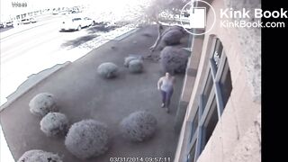 Cctv poo woman