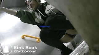 spy cam asian girl peeing poop.video_121