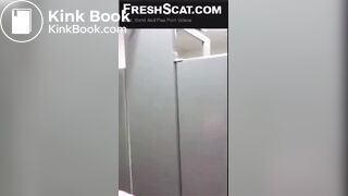 Tattooed and pierced public shit