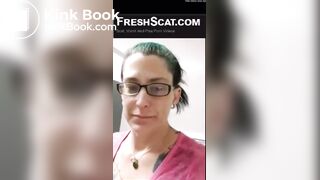 Tattooed and pierced public shit