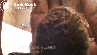 eating shit straight from her ass