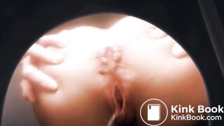 Girl poops soft shit on your face afther suppository