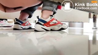 PEEPING AT CHINESE GIRLS USING THE RESTROOM.video-080