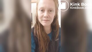 please help ID this girl - ginger redhead taking a shit