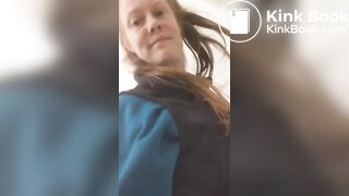 please help ID this girl - ginger redhead taking a shit