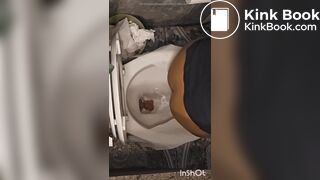 Ebony girl shitting at friends house - video 2