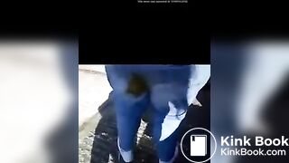 (Old yt) woman shat herself