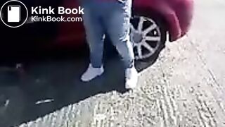 (Old yt) woman shat herself