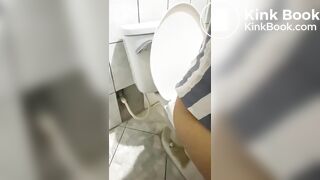 Girl Toilet Fart