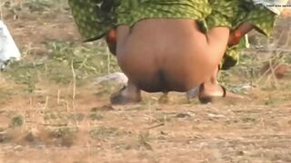 Desi teenager shitting nicely