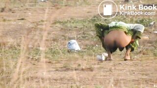 Desi teenager shitting nicely