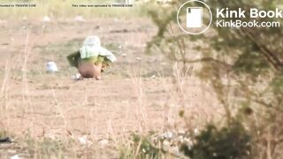 Desi teenager shitting nicely