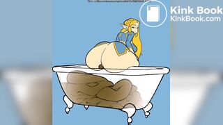 Girl pooping - video 699