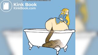 Girl pooping - video 699