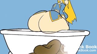 Girl pooping - video 699